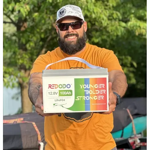 Аккумулятор Redodo 1280Wh LiFePO4 (12V 100Ah) - фото 2
