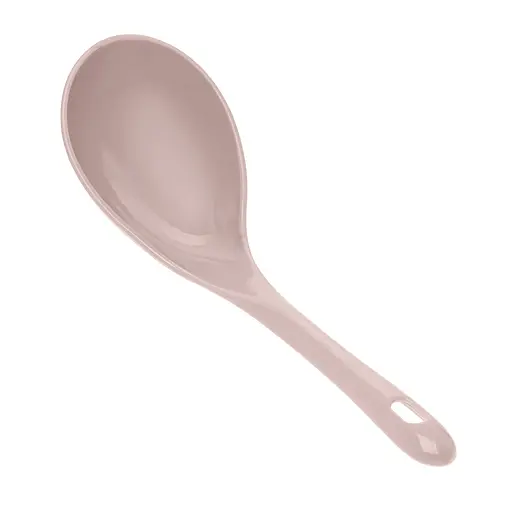 Ложка для мультиварки риса половник пластиковая глубокая 22х7 см, Kitchen Master Бежевый 84910 - фото 4