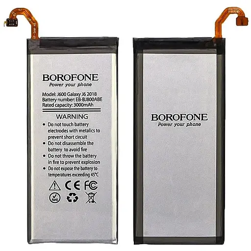 Акумулятор Borofone EB-BJ800ABE для Samsung J800 J8/J600 J6 (2018)/A6 (2018)