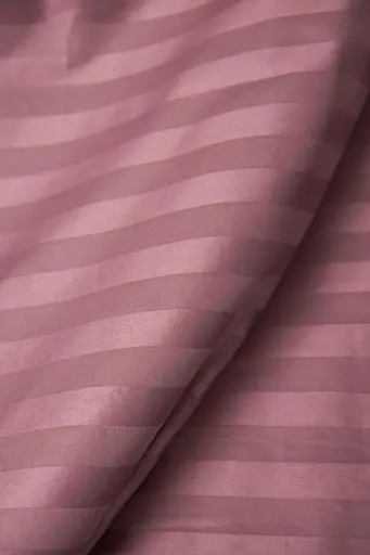 Комплект постільної білизни Moon&Star євро 200х220 наволочки 2х70х70 Garnet Satin Stripe - фото 5