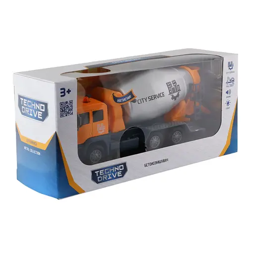 Дитяча ігрова модель Бетонозмішувач TechnoDrive 510777.270 звук і світло - фото 12
