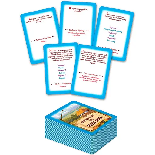 Настольная игра Vladi Toy развлекательная. Спроси меня о родном языке (VT5903-10) - фото 3