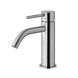 Змішувач для раковини Paffoni Light без донного клапана steel LIG071ST, Нержавіюча сталь - фото 4