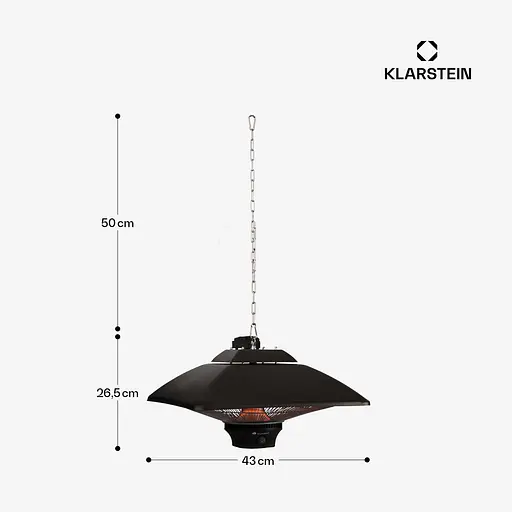 Інфрачервоний обігрівач Blumfeldt Heat Square 15 м² (10032565) - фото 2