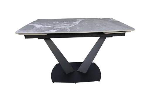 Стіл Саймон 1200/1800×800×750 сірий глянець - фото 2