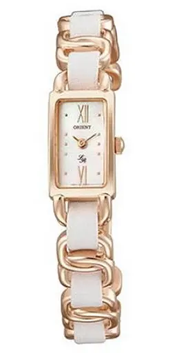Кварцевые наручные часы-браслет Orient LRBDA004W0 женские с минеральным стеклом
