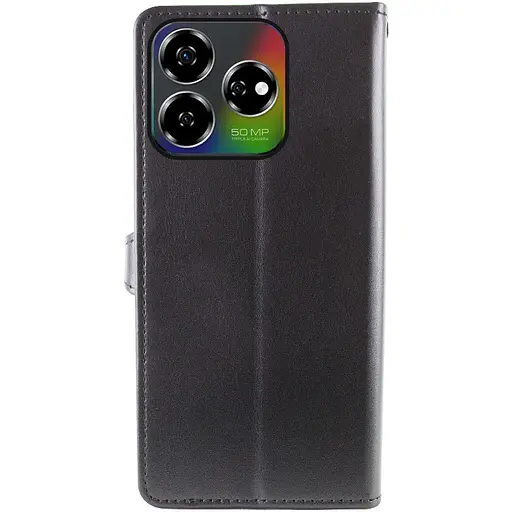 Шкіряний чохол-книжка GETMAN Gallant (PU) для ZTE Nubia V60 Чорний - фото 5