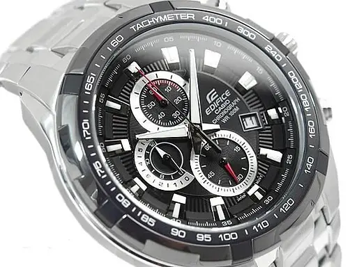 Годинники чоловічі оригінальні японські Casio Edifice EF-539D-1AVEF кварцові зі сталевим браслетом (модуль - фото 5