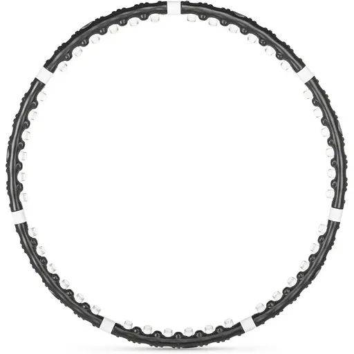 Хулахуп Gymtek з масажером 100см чорний - фото 7