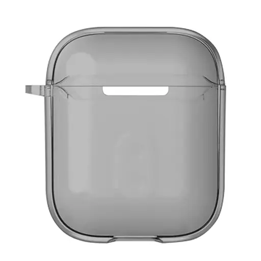 Футляр TPU Colorful для навушників Airpods 1/2 Black - фото 2