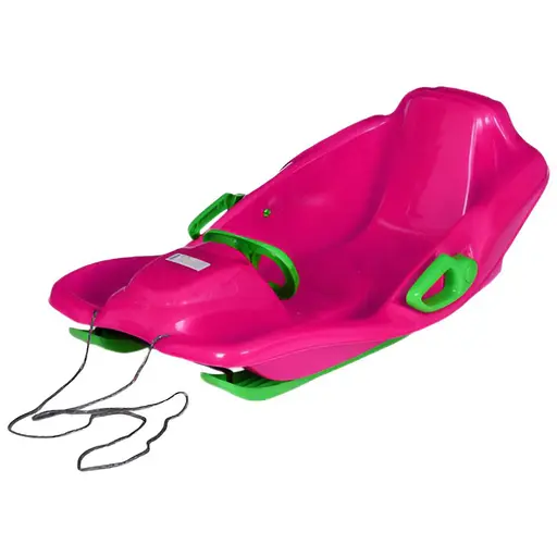 Детская ледянка MS 1726, з морозостойкого пластика, розовая