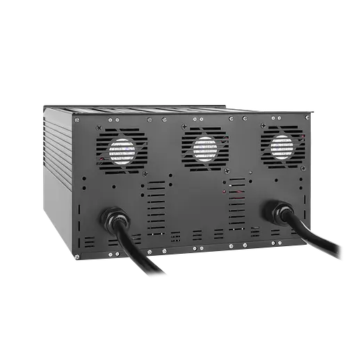 Зарядний пристрій для акумуляторів LiFePO4 48V (58.4V)-80A-3840W-LED - фото 4