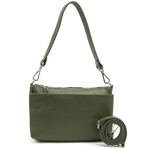 М'яка шкіряна сумка кроссбоді Firenze Italy F-IT-052OL