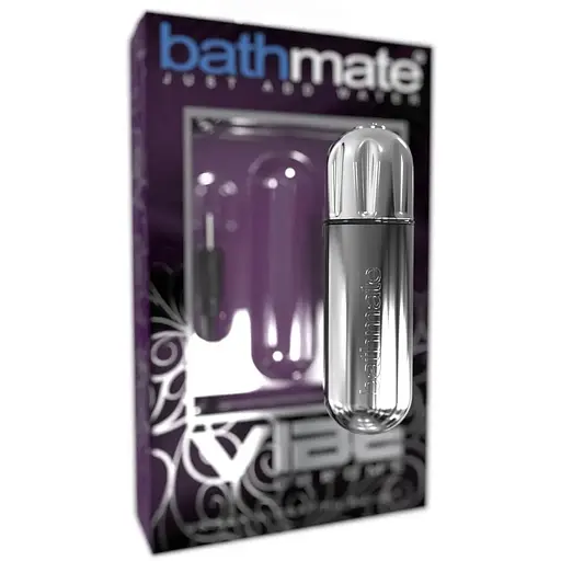 Вибропуля Bathmate Vibe Bullet Chrome глубокая вибрация - фото 2