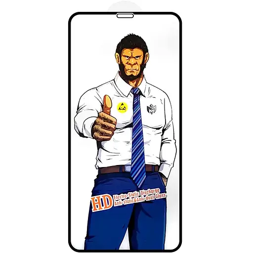 Защитное стекло Epik 5D Anti-static Pro для Apple iPhone 11 Pro/X/XS 5.8 Черный