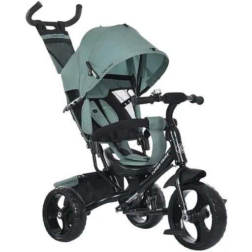 Детский трехколесный велосипед Turbo Trike MT 1005-3 с EVA-колесами