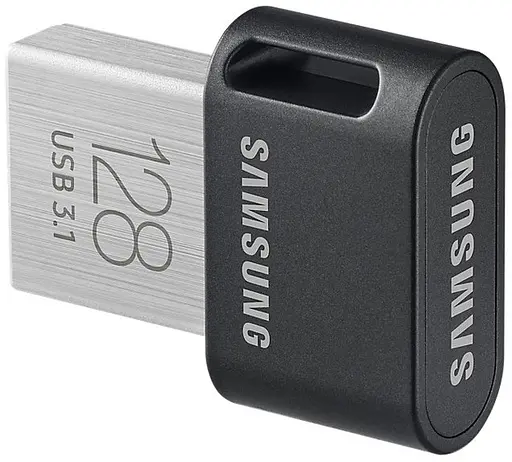 Flash Drive Samsung Fit Plus 128GB (MUF-128AB/APC) Black - фото 3