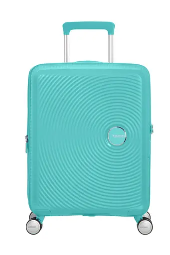 Валіза American Tourister SOUNDBOX 55 см AQUA BLUE 55x40x20(23) 32G*21001