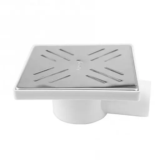 Трап канализационный Bakimay PL5026 боковая нержавеющая сталь 15 см 30412 - фото 1