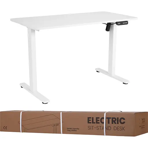 Стол компьютерный 2E СЕ120W-MOTORIZED с регулировкой высоты - фото 8