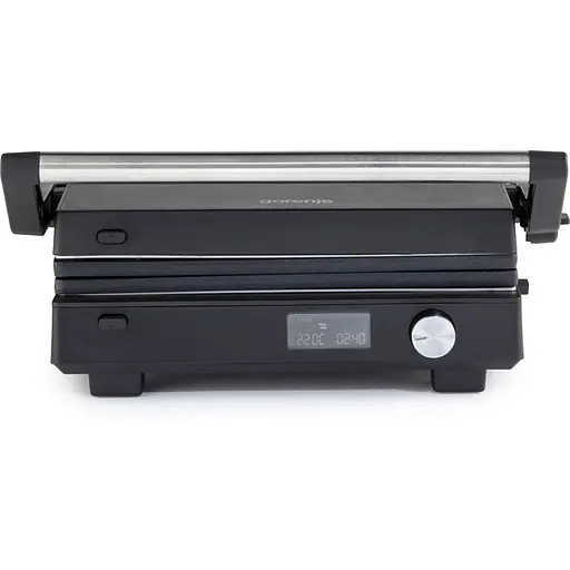 Гриль притискний Gorenje 2100Вт чорний - фото 2