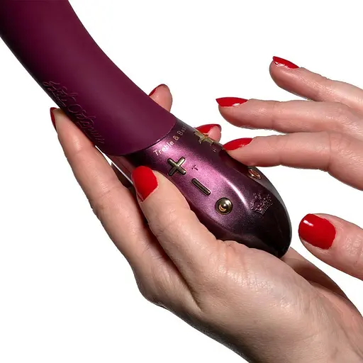 Вибратор для точки G Hot Octopuss Kurve Treble and Bass Technology 2 мотора мягкий кончик - фото 7