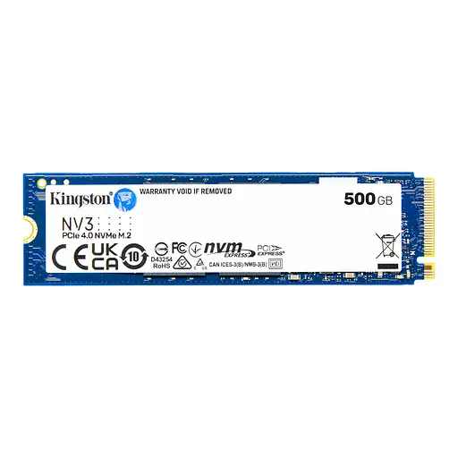 SSD-накопитель Kingston M.2 500 ГБ PCIe 4.0 NV3 - фото 1