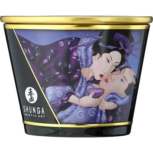 Масажна свічка Shunga Massage Candle екзотичні фрукти, 170 мл