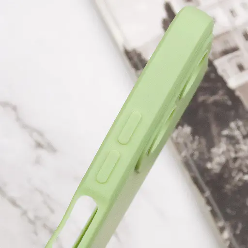 Силіконовий чохол Candy Full Camera для Xiaomi oco X5 ro 5G Фісташковий - фото 3