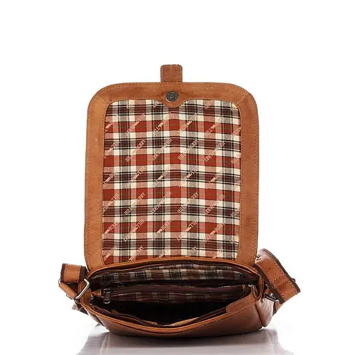 Кожаная мужская сумка через плечо Hill&Burry 25х28х8 см sum0025921 - фото 2