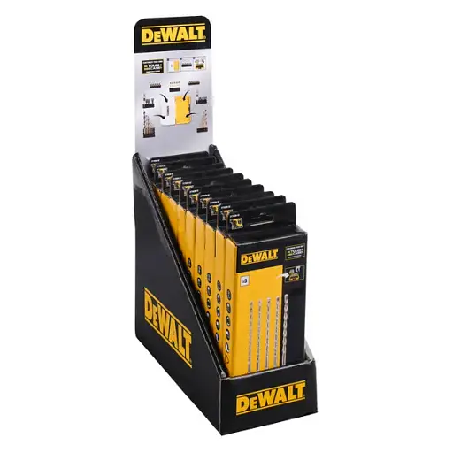 Касета з бурами DeWalt SDS Plus L 160 мм d 5, 5.5, 6, 6.5, 7 мм 5 шт. (DT70838) - фото 2