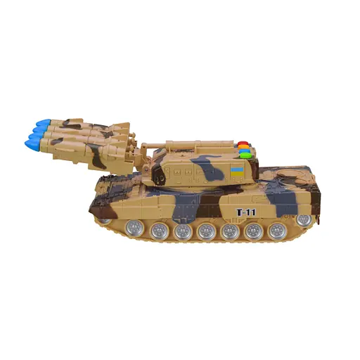Танк інерційний музичний, HS8012B, звукові ефекти, підсвічування