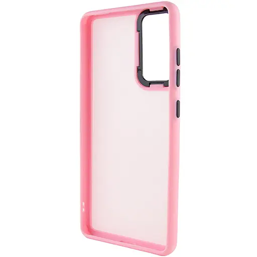 Чохол Epik TPU+PC Lyon Frosted для Motorola Moto G22 Pink - фото 3