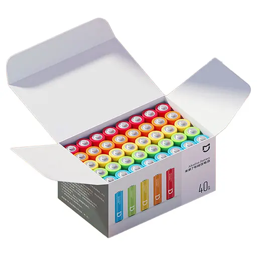 Набор батареек Xiaomi MiJia Alkaline Battery AA 40 шт. (BHR6739CN)