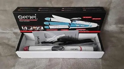 Стайлер для волос (плойка) Gemei GM 2921 3в1 - фото 6