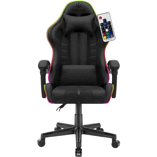 Компьютерное креслоHell's Chair HC-1004 Black Led (ткань)