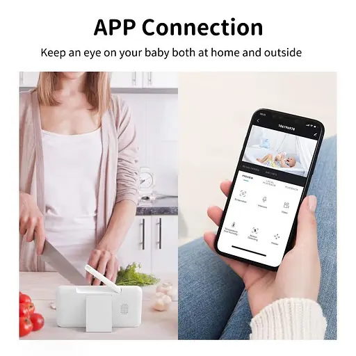 Видеоняня Baby Monitor T6 цифровая беспроводная - фото 9