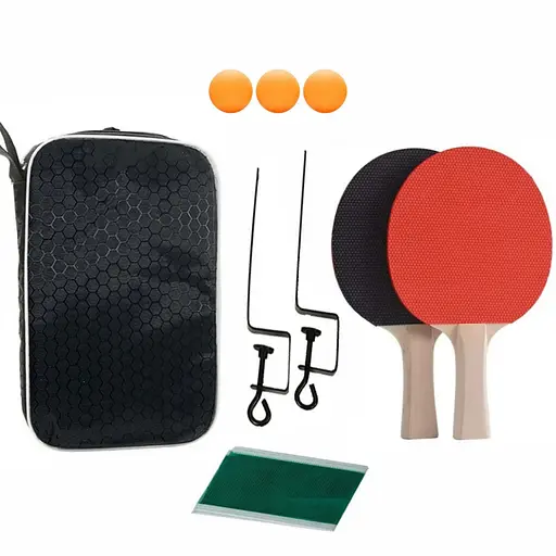 Набір для настільного тенісу VITOR NE-VT-6, 2 ракетки, 3 кульки, сітка