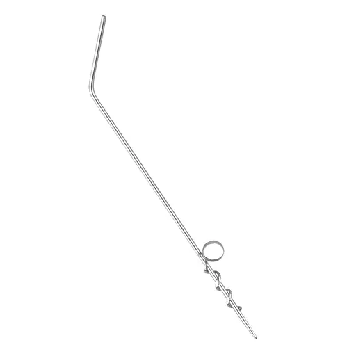 Ніж спіральний для фарширування картоплі, кабачків, моркви 20 см, Master Class Сірий 81618 - фото 1