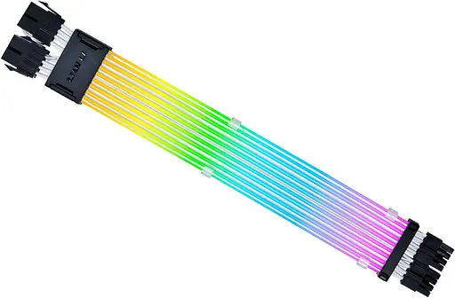 Кабель для ПК світлодіодний Lian Li Strimer WIRELESS CPU 2x8-PIN, PW8-1W-CPU (G89.PW8-1W-CPU.00) - фото 2