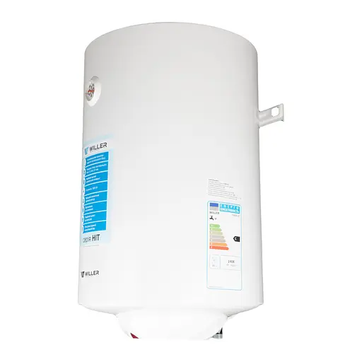 Водонагрівач Willer HIT, 1500 Вт, мокрий ТЕН, 100 л, циліндричний, вертикальний, білий (EV100R-HIT) - фото 3