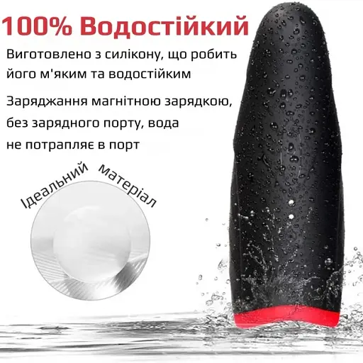 Мастурбатор-тренажер I'MCUM Volcano Trainer з підігрівом Чорний (IM-FJB218) - фото 9