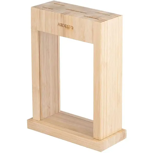 Набір ножів з бамбуковим блоком Ardesto Midori нержавіюча сталь 6 предметів коричневі (AR2105GR) - фото 9