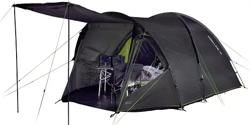 Намет п'ятимісний High Peak Samos 5 Dark Grey/Green (11517) 929532 - фото 2