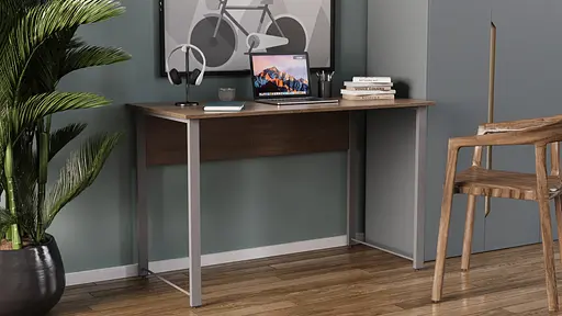 Комп'ютерний стіл Ferrum-decor Курт 75x140x60 сірий ДСП Дуб Сонома Труфель 16мм (FRD-101849)