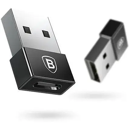 Перехідник Baseus USB тато Type-C мама Exquisite