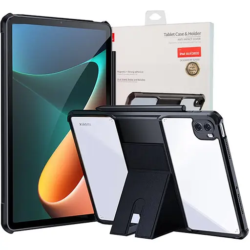 TPU+PC чохол Xundd Stand c посиленими кутами для Xiaomi Pad 5 / Pad 5 Pro 11 Чорний