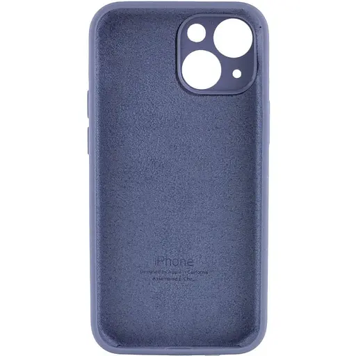 Чохол Epik Silicone Case Full Camera Protective AA для Apple iPhone 14, 6.1 Сірий/Lavender Gray - фото 2
