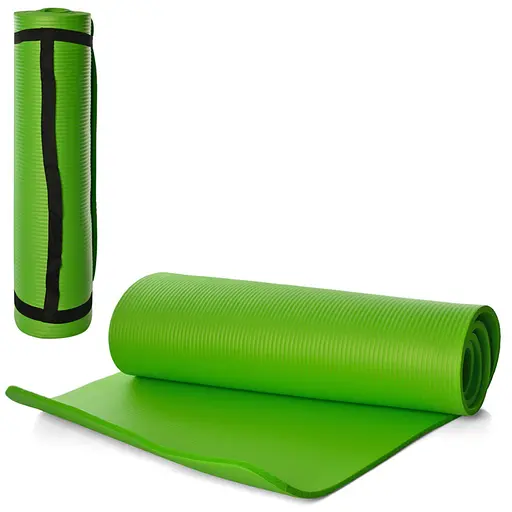 Коврик для йоги, толщина 4 мм, 175x60x0.4 см, C36547 (в ассортименте)