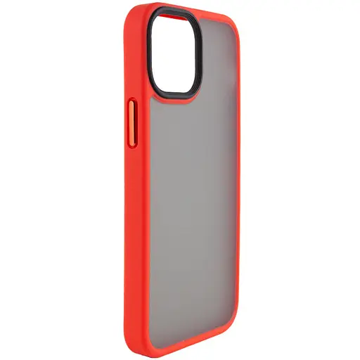 Чехол Epik TPU+PC Metal Buttons для Apple iPhone 13, 6.1 Красный - фото 3
